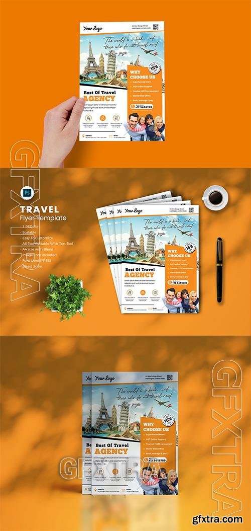 Travel flyer Template vol-09 7LFSNTU Travel flyer Template vol-09 7LFSNTU