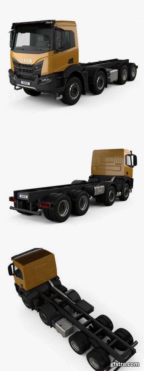 Iveco X-Way Chassis Truck 2020 3D model