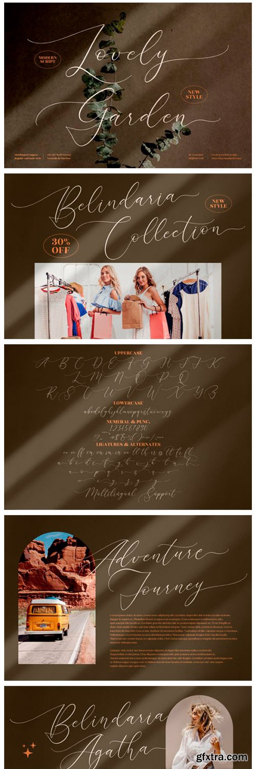 Lovely Garden Font Lovely Garden Font