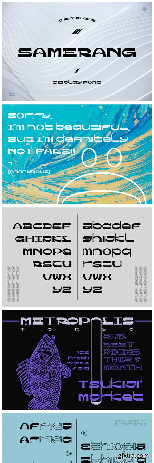 Samerang Font Samerang Font