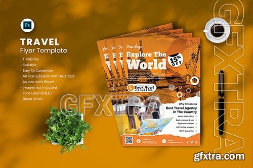 Travel flyer Template vol-06 MFEML8B Travel flyer Template vol-06 MFEML8B