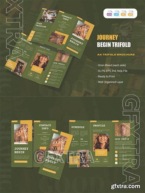 Journey Begin Trifold Brochure 6VAXGWB Journey Begin Trifold Brochure 6VAXGWB