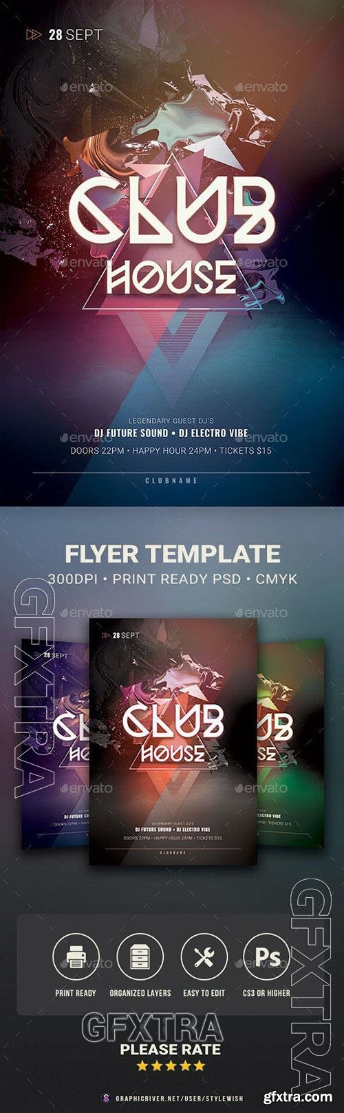 Club House Flyer 33454029 Club House Flyer 33454029