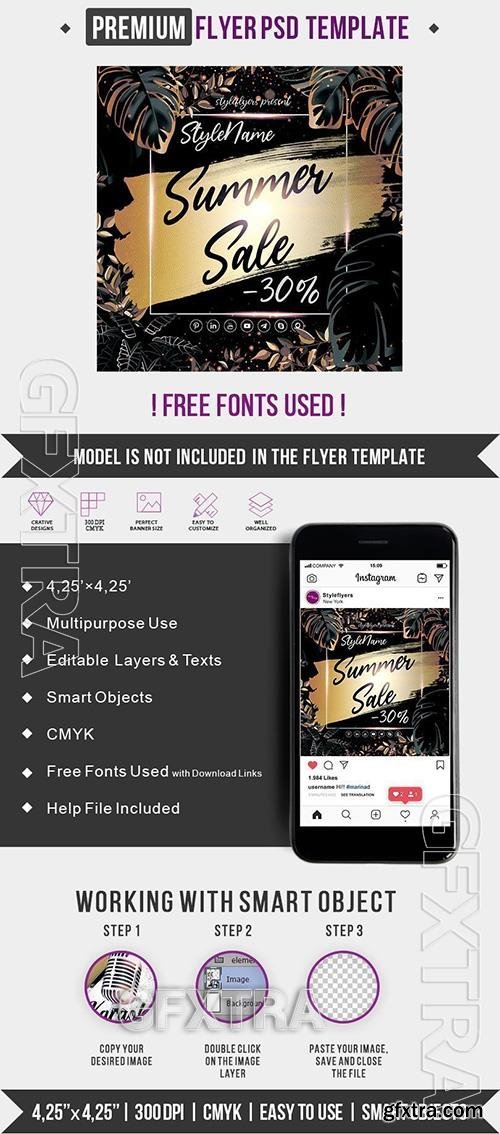 Summer Sale PSD Template