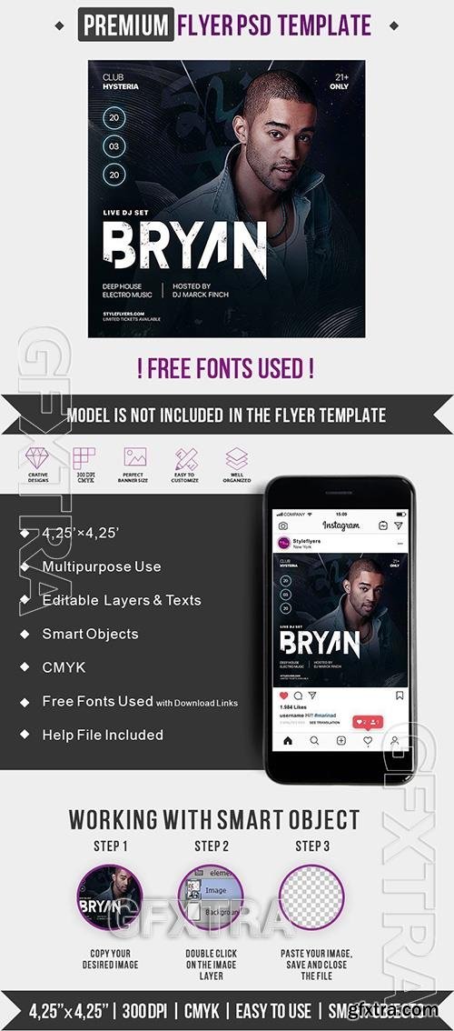 Dj Flyer Template Dj Flyer Template