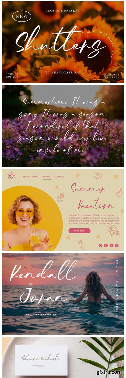 Shutters Font Shutters Font