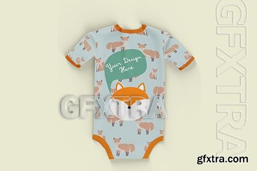 Baby Bodysuit Mockup. Back Side SXCHKJK Baby Bodysuit Mockup. Back Side SXCHKJK