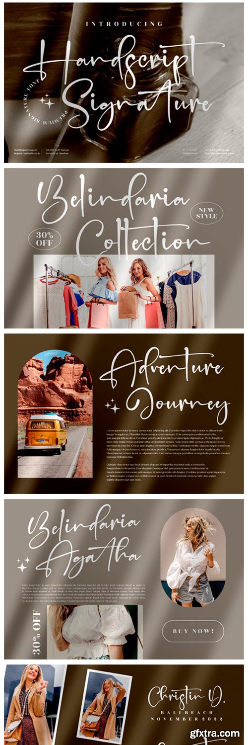 Handscript Signature Font