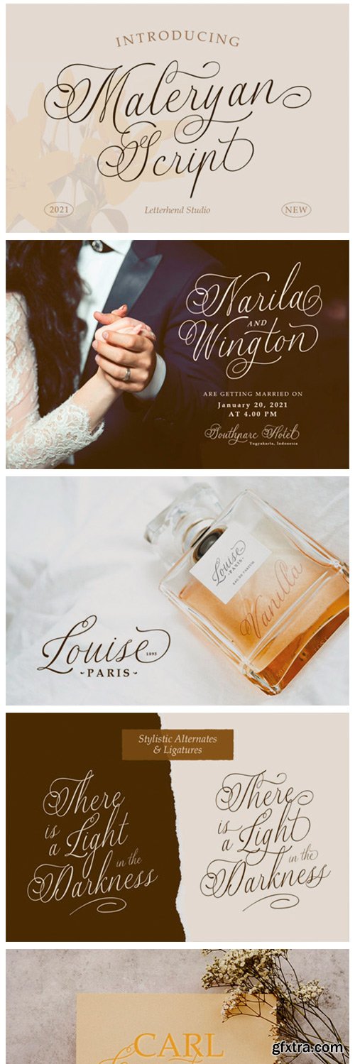 Maleryan Script Font