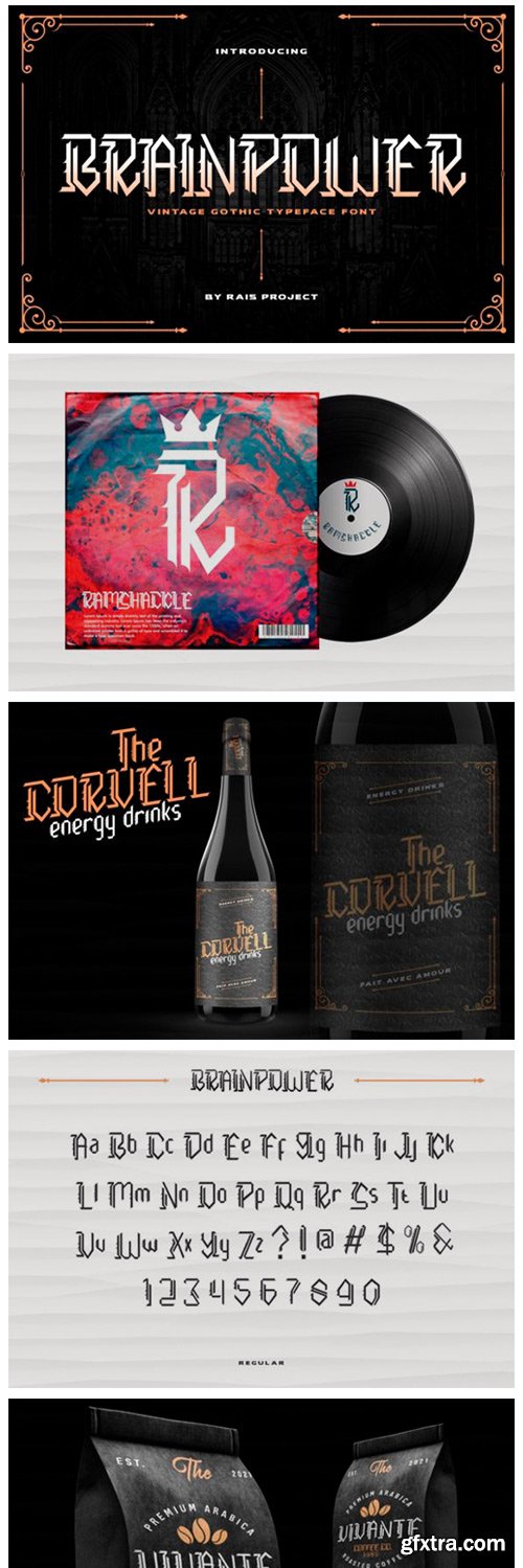 Brainpower Font Brainpower Font