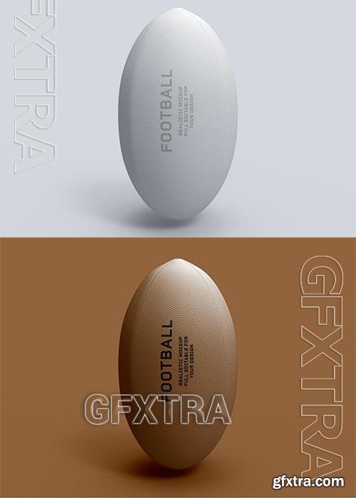 Football Ball Mockup BTMZ3G8 Football Ball Mockup BTMZ3G8