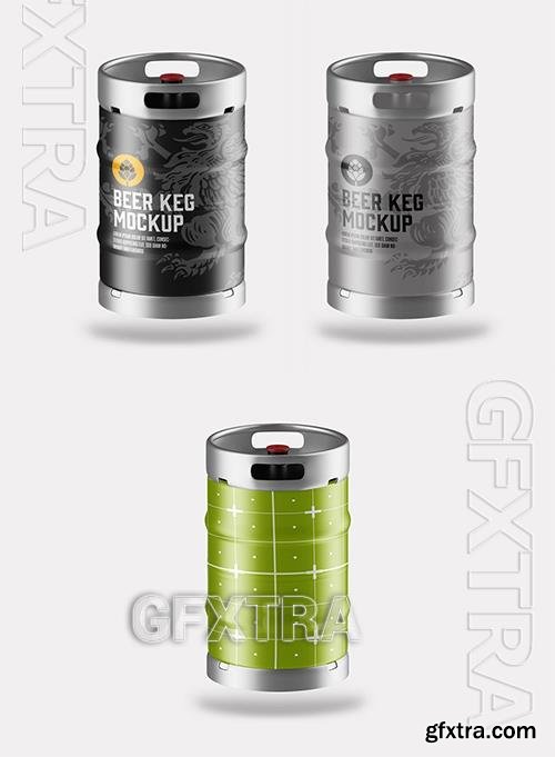 Beer Keg Mockup 8NASBF6 Beer Keg Mockup 8NASBF6