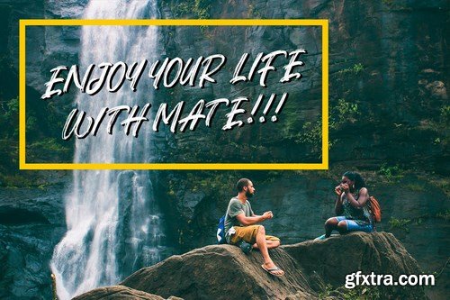 Geostar - Brush Font