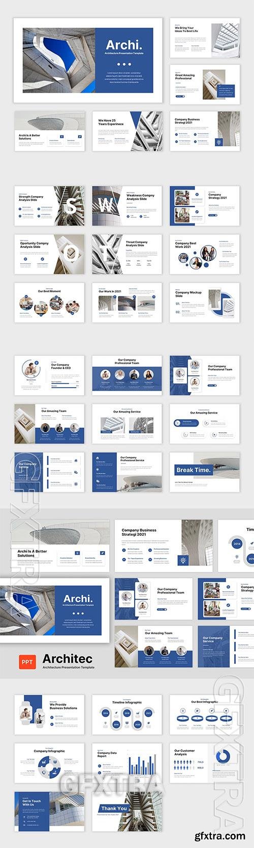 Archi - Architecture Presentation Powerpoint, Keynote and Google Slides Archi - Architecture Presentation Powerpoint, Keynote and Google Slides
