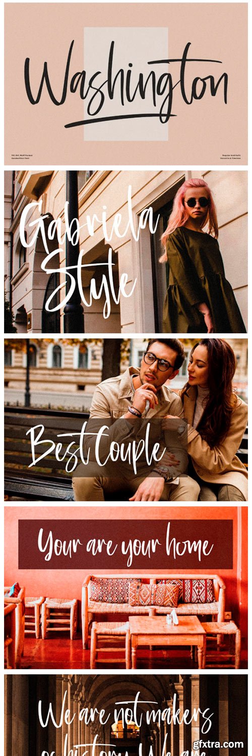 Washington Font Washington Font