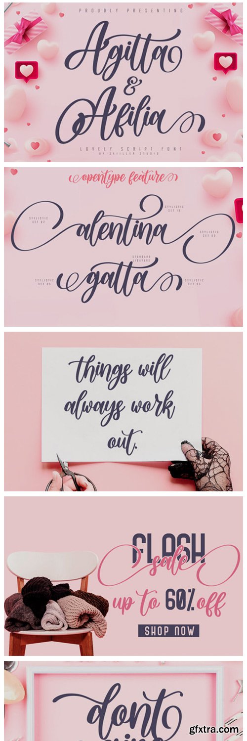 Agitta Afilia Font Agitta Afilia Font
