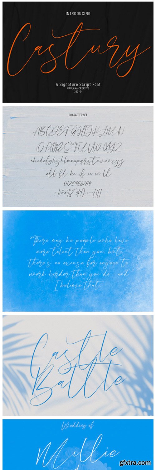 Castury Font Castury Font