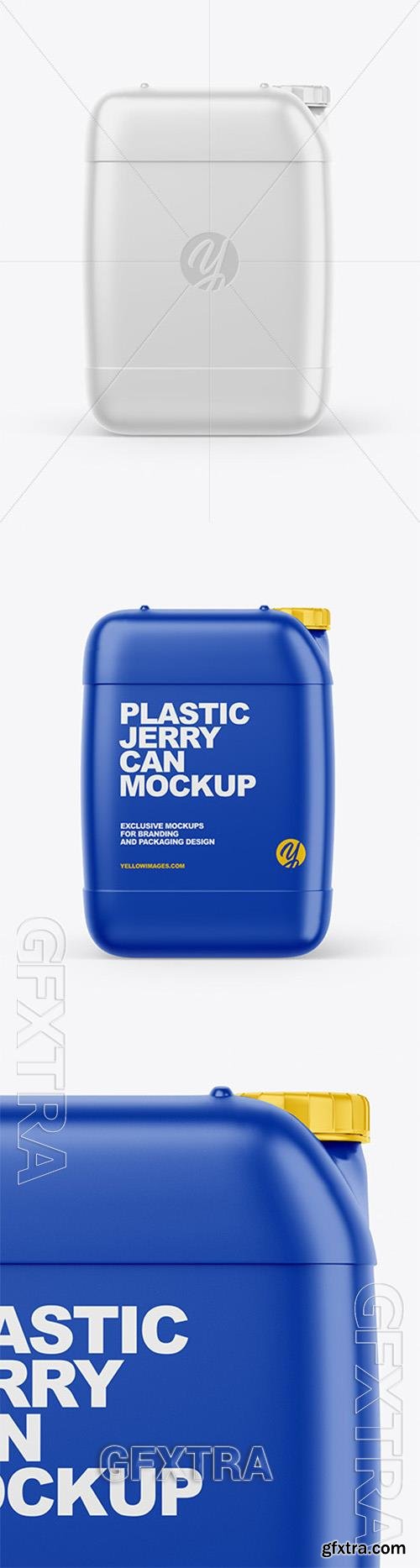 Plastic Jerry Can Mockup 61042 Plastic Jerry Can Mockup 61042
