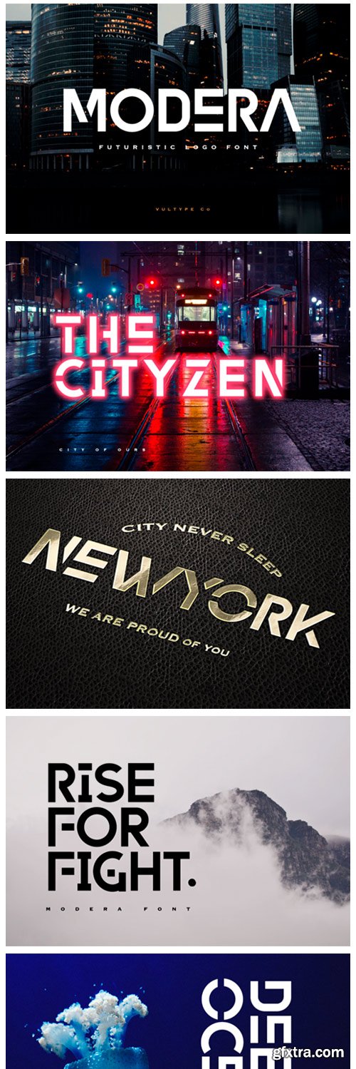 Modera Font Modera Font