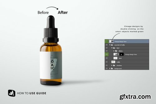 CreativeMarket - Essential Oil Packaging Mockup 4874697