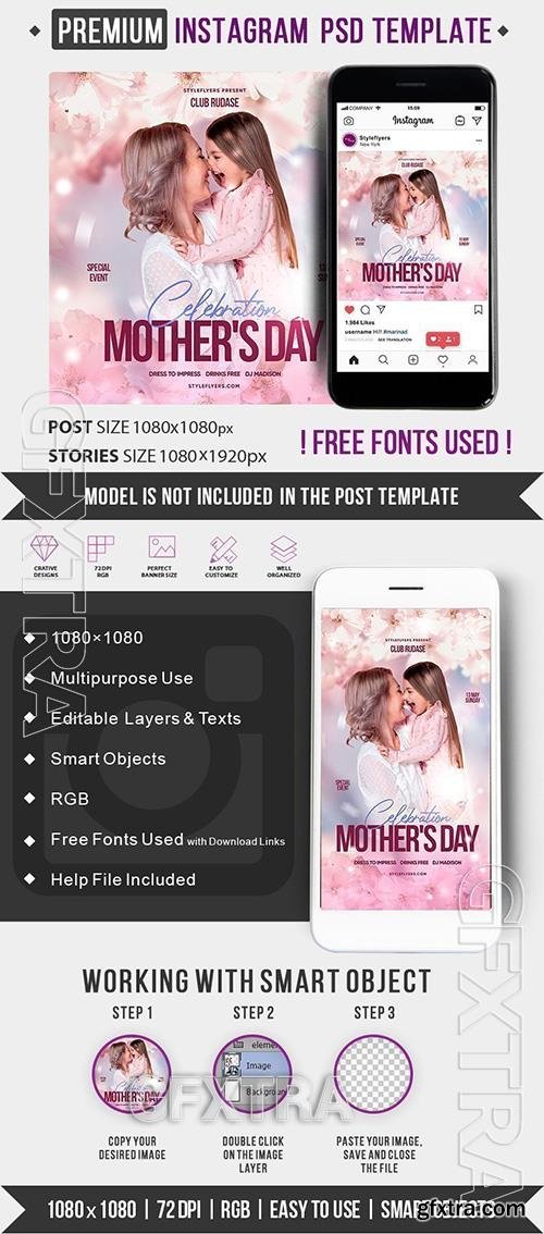 Mother’s Day PSD Instagram Post and Story Template Mother’s Day PSD Instagram Post and Story Template