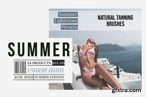 CreativeMarket - Summer Tanning Lightroom Collection 5115212