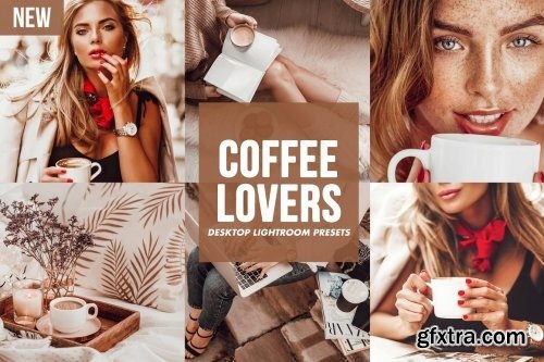 CreativeMarket - Desktop Lightroom Presets COFFEE 4820672