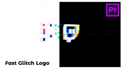 Videohive - Fast Glitch Logo for Premiere Pro - 33490646 - 33490646