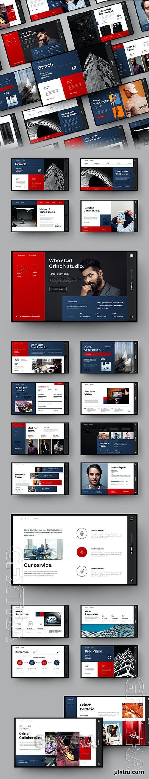 Grinch - Business Powerpoint, Keynote and Google Slides