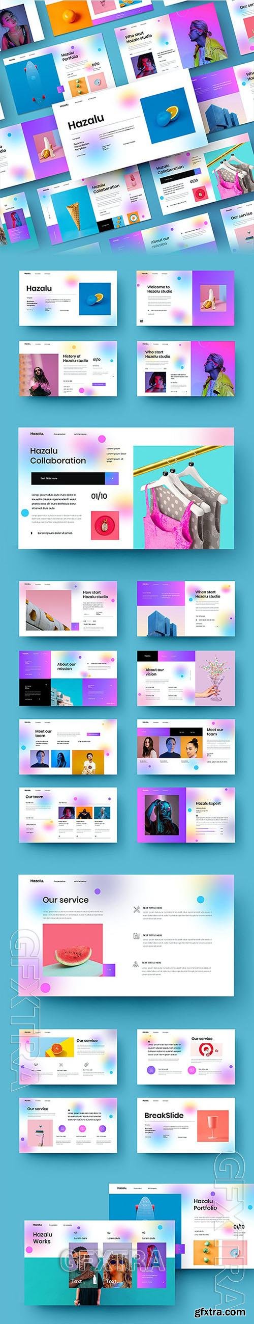 Hazalu – Business Powerpoint, Keynote and Google Slides  Template