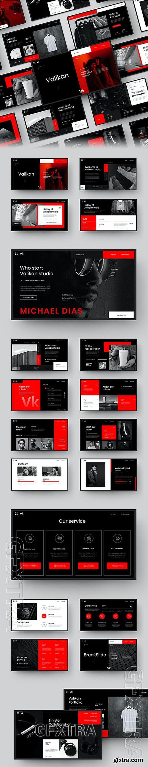 Valikan – Business Powerpoint, Keynote and Google Slides Template