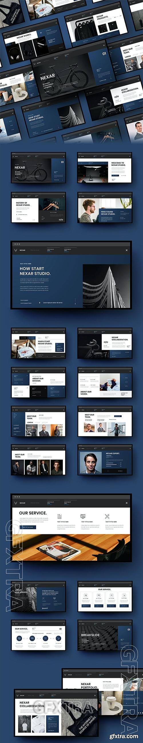 Nexar – Business Powerpoint, Keynote and Google Slides  Template