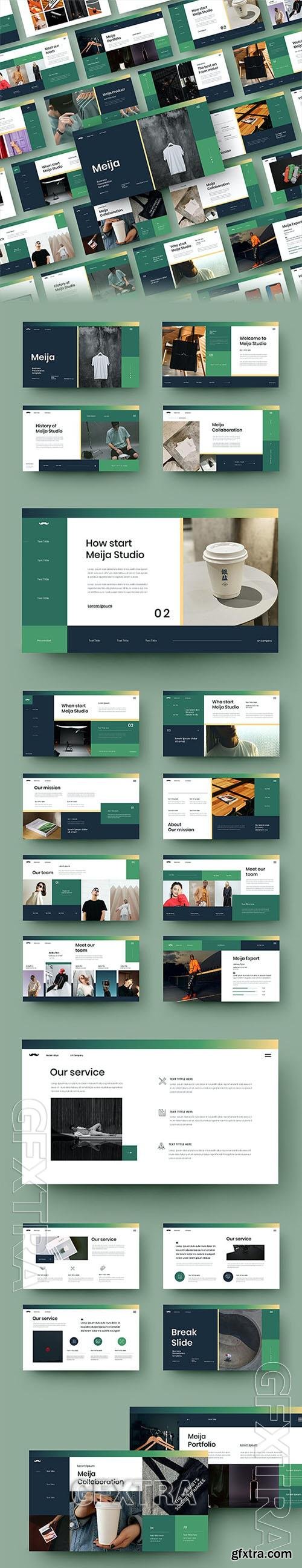 Meija – Business Powerpoint, Keynote and Google Slides Template Meija – Business Powerpoint, Keynote and Google Slides Template