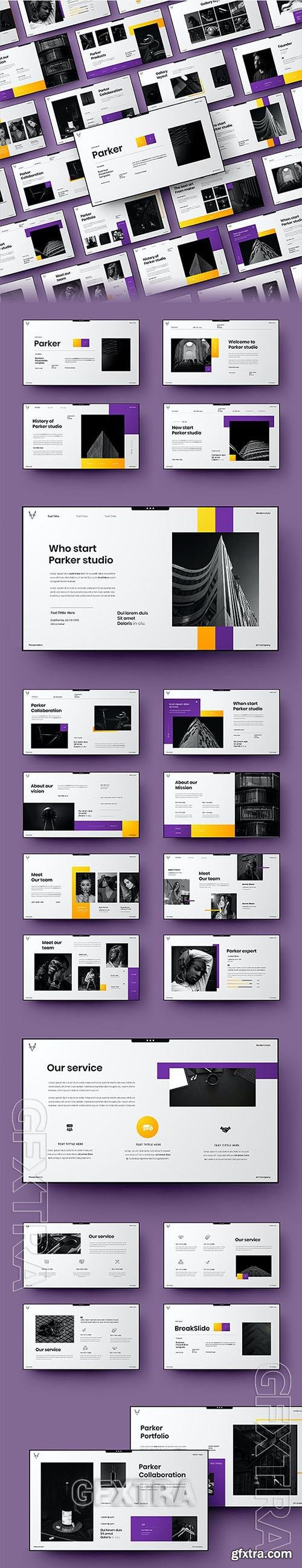 Parker – Business Powerpoint, Keynote and Google Slides Template Parker – Business Powerpoint, Keynote and Google Slides Template