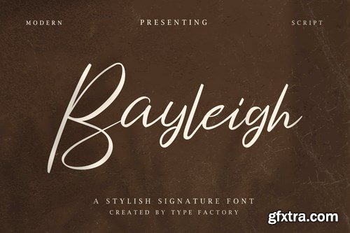 Bayleigh – Stylish Signature Font