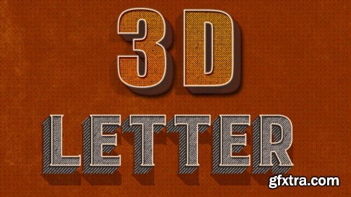 3D Lettering With Photoshop | Photoshop 3D Text Effect