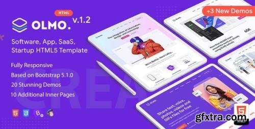 ThemeForest - OLMO v1.2 - Software & SaaS HTML5 Template - 33264451