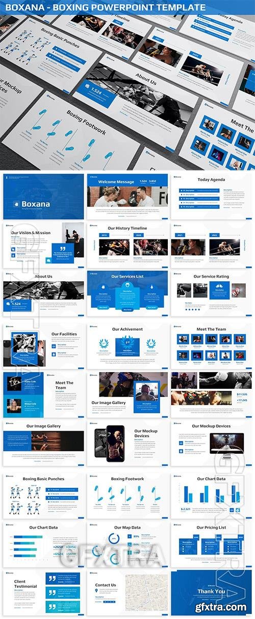 Boxana - Boxing Powerpoint Template ZQGJHM6 Boxana - Boxing Powerpoint Template ZQGJHM6