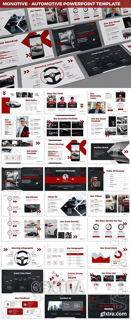 Monotive - Automotive Powerpoint Template YBBTKLB Monotive - Automotive Powerpoint Template YBBTKLB