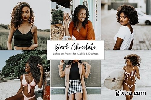 CreativeMarket - Dark Chocolate lightroom presets 5416762
