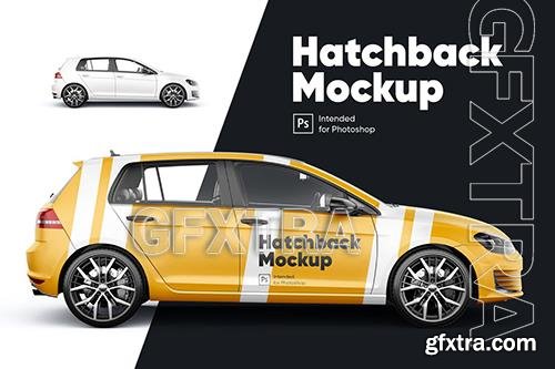 Hatchback Mockup FUGKFHD Hatchback Mockup FUGKFHD