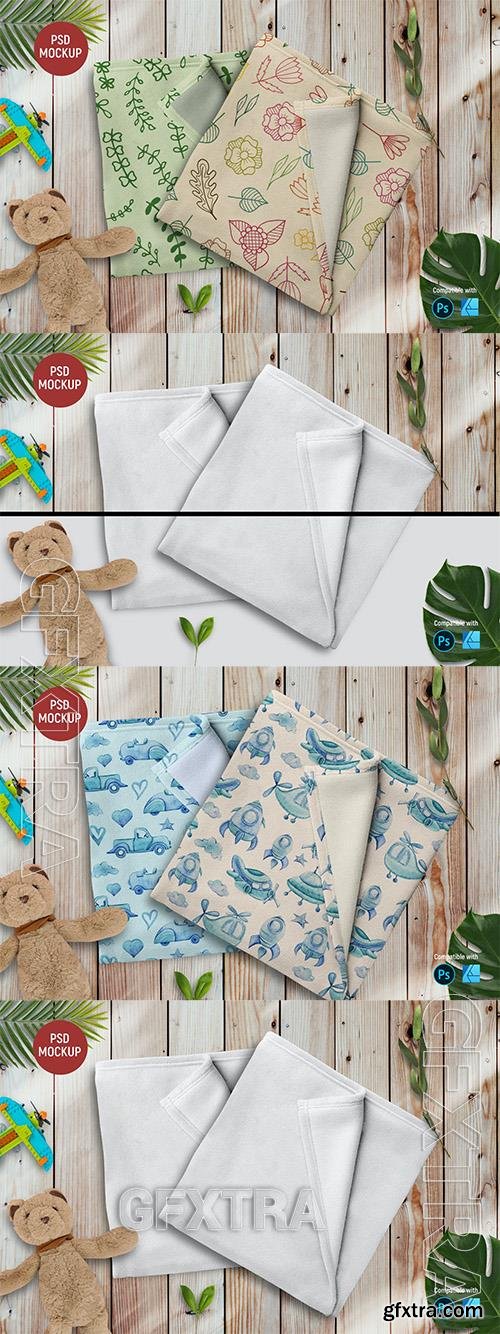 Baby Blanket Mockup UTGVA5M Baby Blanket Mockup UTGVA5M