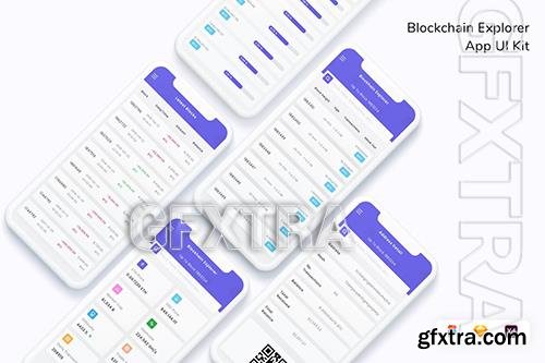 Blockchain Explorer App UI Kit 45ALTWE Blockchain Explorer App UI Kit 45ALTWE
