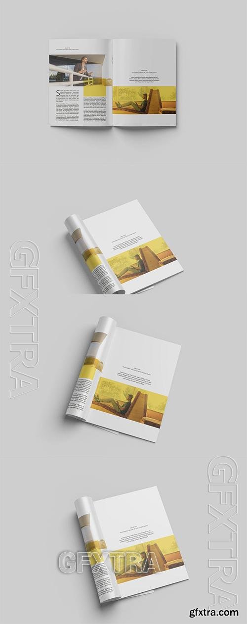A4 Brochure / Catalog Mockups PH9P6HX A4 Brochure / Catalog Mockups PH9P6HX