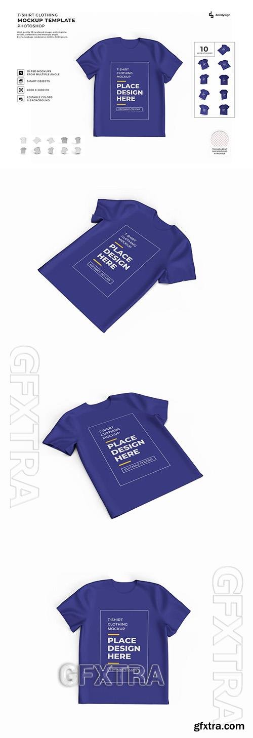 Tshirt Cloth Mockup Template Set XKCE64M Tshirt Cloth Mockup Template Set XKCE64M