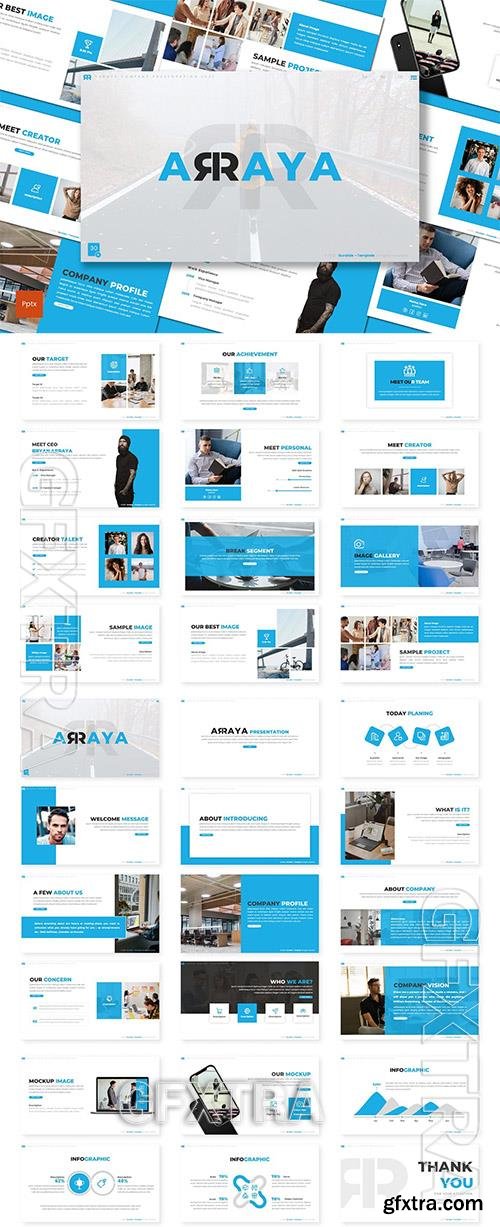 Arraya - Business Powerpoint Template JB25QZJ Arraya - Business Powerpoint Template JB25QZJ