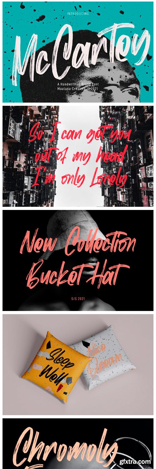 Mc Cartey Font Mc Cartey Font