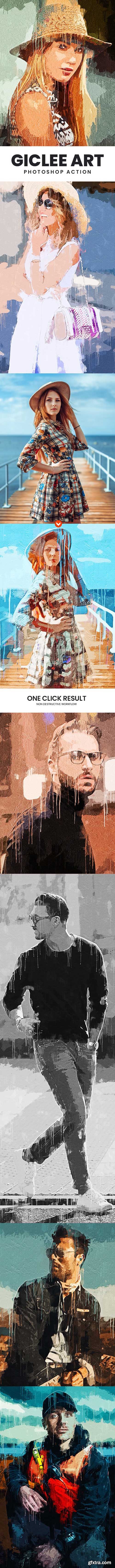 GraphicRiver - Giclee Art Photoshop Action 33062382