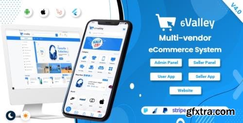 CodeCanyon - 6valley Multi-Vendor E-commerce - Complete eCommerce Mobile App, Web, Seller and Admin Panel v4.0 - 31448597 - NULLED