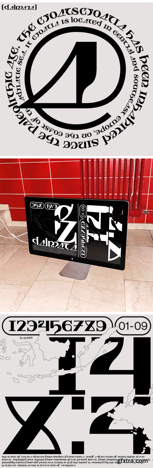 Dalmata Font Dalmata Font